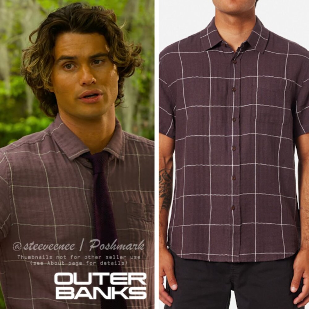 Katin Monty Button Down Shirt ALT ASO John B Outer Banks